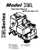 Предварительный просмотр 1 страницы R.P.S. Corporation XR 2010 Operator'S Manual