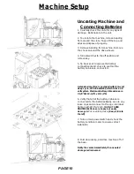 Предварительный просмотр 14 страницы R.P.S. Corporation XR 2010 Operator'S Manual