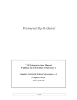 Preview for 37 page of R-Quest TCP-7450 User Manual