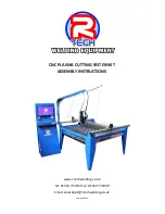 R-Tech CNC Assembly Instructions Manual preview