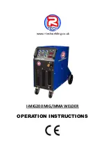Preview for 1 page of R-Tech I-MIG200 Operation Instructions Manual