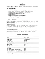 Предварительный просмотр 4 страницы R-Tech P100HF Operation Instructions Manual