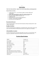 Предварительный просмотр 4 страницы R-Tech PLASMA 40HF Operation Instructions Manual