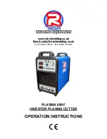 Preview for 1 page of R-Tech PLASMA 60HF Operation Instructions Manual