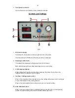 Preview for 10 page of R-Tech PLASMA 60HF Operation Instructions Manual