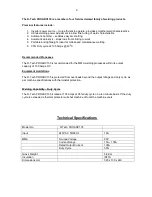 Preview for 4 page of R-Tech ProArc 135 Operation Instructions Manual