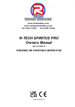 R-Tech SPIRITUS PRO Owner'S Manual preview