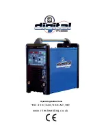 Preview for 1 page of R-Tech TIG 500 AC/DC Operating Instructions Manual