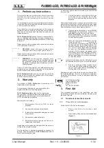 Предварительный просмотр 5 страницы R.V.R. Electronica PJ1000-LIGHT User Manual