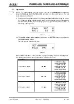 Предварительный просмотр 15 страницы R.V.R. Electronica PJ1000-LIGHT User Manual