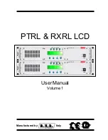 R.V.R. Electronica PTRL User Manual preview