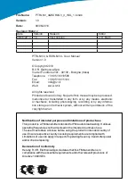 Preview for 2 page of R.V.R. Electronica PTRLNV/4 User Manual