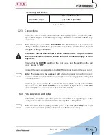 Предварительный просмотр 17 страницы R.V.R. Electronica PTX1000DDS User Manual