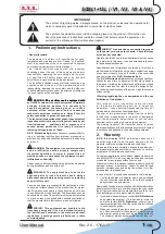 Preview for 5 page of R.V.R. Electronica SCML1+1SL Series User Manual