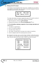 Preview for 18 page of R.V.R. Electronica SCML1+1SL Series User Manual