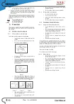 Предварительный просмотр 8 страницы R.V.R. Electronica TEX1002LCD User Manual