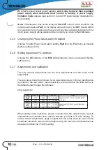 Предварительный просмотр 18 страницы R.V.R. Electronica TEX1002LCD User Manual