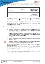 Предварительный просмотр 20 страницы R.V.R. Electronica TEX1002LCD User Manual