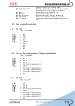 Preview for 11 page of R.V.R. Electronica TEX100LCD User Manual