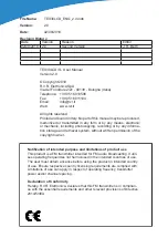 Preview for 2 page of R.V.R. Electronica TEX30LCD/S User Manual