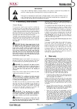 Preview for 7 page of R.V.R. Electronica TEX30LCD/S User Manual