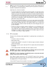 Preview for 21 page of R.V.R. Electronica TEX30LCD/S User Manual