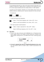 Preview for 25 page of R.V.R. Electronica TEX30LCD/S User Manual