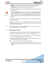 Preview for 27 page of R.V.R. Electronica TEX30LCD/S User Manual