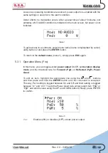 Preview for 29 page of R.V.R. Electronica TEX30LCD/S User Manual