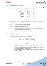 Preview for 31 page of R.V.R. Electronica TEX30LCD/S User Manual