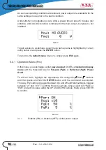 Предварительный просмотр 22 страницы R.V.R. Electronica TEX30LCD User Manual