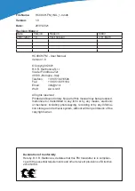 Preview for 2 page of R.V.R. Elettronica BROADCAST EQUIPMENT HC08CH-FM User Manual