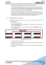 Предварительный просмотр 15 страницы R.V.R. Elettronica BROADCAST EQUIPMENT HC08CH-FM User Manual