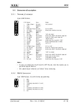 Preview for 25 page of R.V.R. Elettronica HC4 User Manual