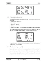 Preview for 17 page of R.V.R. Elettronica HC5 User Manual