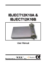 Предварительный просмотр 1 страницы R.V.R. Elettronica IBJECT12K10A User Manual