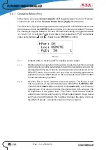 Preview for 24 page of R.V.R. Elettronica PJ1000C-LCD User Manual