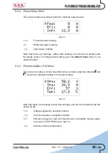 Предварительный просмотр 25 страницы R.V.R. Elettronica PJ1000C-LCD User Manual