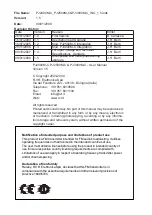 Предварительный просмотр 2 страницы R.V.R. Elettronica PJ1000M-C User Manual
