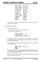 Preview for 18 page of R.V.R. Elettronica PJ1000M-C User Manual