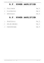 Preview for 69 page of R.V.R. Elettronica PJ250-NV Technical Manual