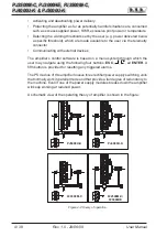 Предварительный просмотр 8 страницы R.V.R. Elettronica PJ2500M-C User Manual