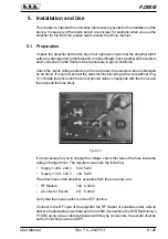 Preview for 15 page of R.V.R. Elettronica PJ300M User Manual