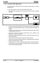 Предварительный просмотр 34 страницы R.V.R. Elettronica PJ300M User Manual