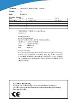 Preview for 2 page of R.V.R. Elettronica PJ3500M-C User Manual