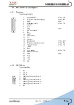 Preview for 15 page of R.V.R. Elettronica PJ3500M-C User Manual