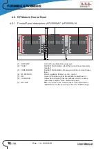 Preview for 18 page of R.V.R. Elettronica PJ3500M-C User Manual