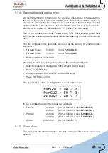 Preview for 29 page of R.V.R. Elettronica PJ3500M-C User Manual