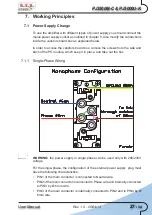 Preview for 35 page of R.V.R. Elettronica PJ3500M-C User Manual