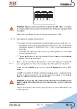 Предварительный просмотр 21 страницы R.V.R. Elettronica PJ5000U-K User Manual